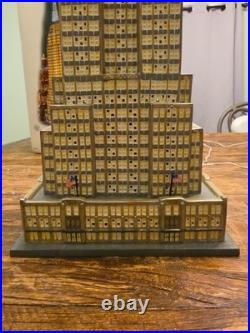 Dept 56 Christmas in the City Empire State Building #59207 Complete Set withBox
