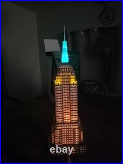 Dept 56 Christmas in the City Empire State Building #59207 Complete Set withBox