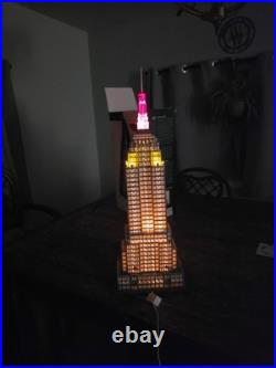 Dept 56 Christmas in the City Empire State Building #59207 Complete Set withBox