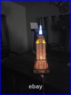 Dept 56 Christmas in the City Empire State Building #59207 Complete Set withBox