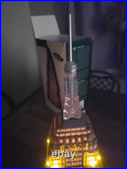 Dept 56 Christmas in the City Empire State Building #59207 Complete Set withBox