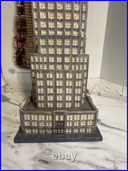 Dept 56 Christmas in the City Empire State Building #59207 Complete Set withBox