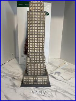Dept 56 Christmas in the City Empire State Building #59207 Complete Set withBox