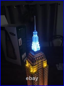 Dept 56 Christmas in the City Empire State Building #59207 Complete Set withBox
