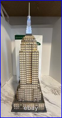 Dept 56 Christmas in the City Empire State Building #59207 Complete Set withBox