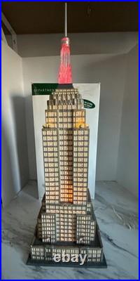 Dept 56 Christmas in the City Empire State Building #59207 Complete Set withBox