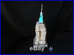 Dept 56 Christmas in the City Empire State Building Historial Landmark + 1