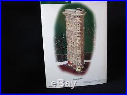 Dept 56 Christmas in the City Flatiron Building retired 2010