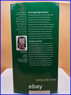 Dept 56 Christmas in the City Foster Pharmacy NEW #58916 Dept 56 Christmas in the City Foster Pharmacy NEW #58916