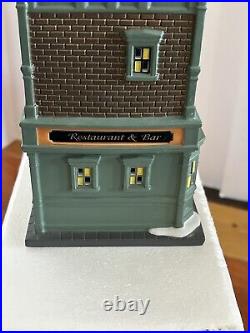 Dept 56 Christmas in the City Fulton Fish House 4030345 Rare Piece