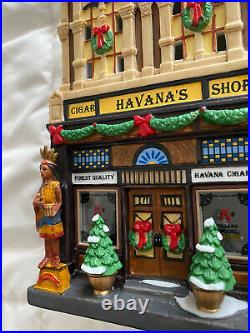 Dept 56 Christmas in the City HAVANA'S CIGAR SHOP Read