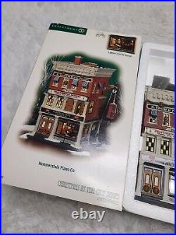 Dept 56 Christmas in the City Hammerstein Piano Co Village Building #799941 New