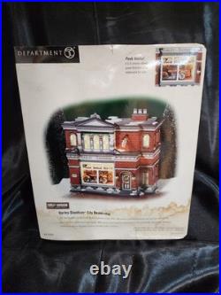 Dept. 56 Christmas in the City Harley Davidson City Dealership #56.59202