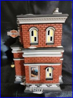 Dept. 56 Christmas in the City Harley Davidson City Dealership #56.59202