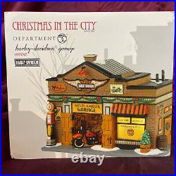 Dept 56 Christmas in the City, Harley-Davidson Garage #4035565