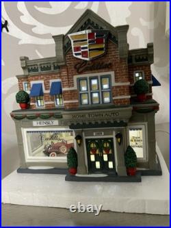 Dept 56 Christmas in the City Hensley Cadillac & Buick 56.59235 2004 Dept 56 Christmas in the City Hensley Cadillac & Buick 56.59235 2004