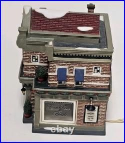 Dept 56 Christmas in the City Hensley Cadillac & Buick Shop