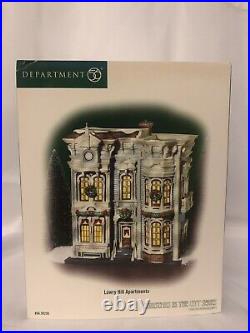 Dept 56 Christmas in the City Lowry Hill Apartments 59236 Brand New