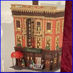 Dept 56 Christmas in the City, Luchow's German Restaurant #6007586 NEW