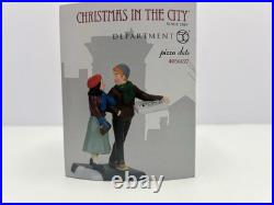 Dept 56 Christmas in the City PIZZA DATE #4056627 with Box