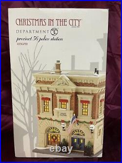 Dept 56 Christmas in the City, Precinct 56 Police Station # 4036490