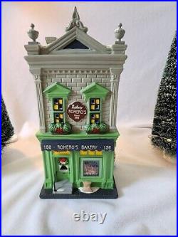 Dept 56 Christmas in the City Romero's Bakery NEW