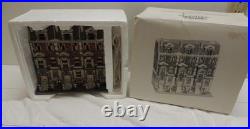 Dept 56 Christmas in the City SUTTON PLACE BROWNSTONES with Box & Light #5961-7