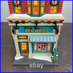 Dept 56 Christmas in the City SWING TIME RECORDS #4036492 with Box