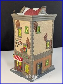 Dept 56 Christmas in the City Sal's Pizza & Pasta 4056623 READ