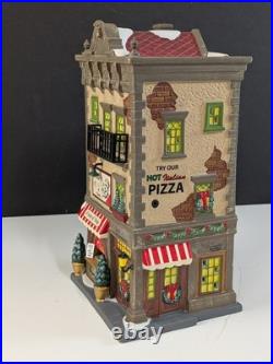 Dept 56 Christmas in the City Sal's Pizza & Pasta 4056623 READ