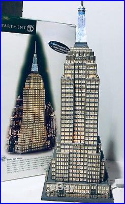 Dept 56 Christmas in the City Series Empire State Building Item 59207 MIB