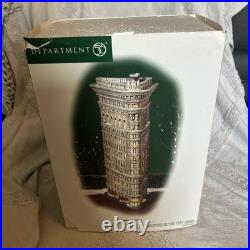 Dept 56 Christmas in the City Series Flatiron Building