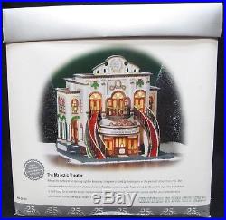 Dept 56 Christmas in the City Series The Majestic Theater 25th Anniversary