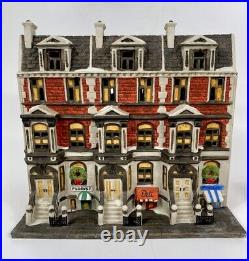 Dept 56 Christmas in the City Sutton Place Brownstones Heritage Village 5961-7