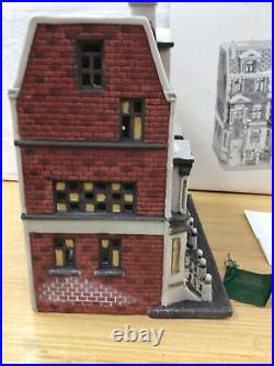 Dept 56 Christmas in the City Sutton Place Brownstones Heritage Village 5961-7