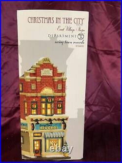 Dept 56 Christmas in the City, Swing Town Records # 4036492