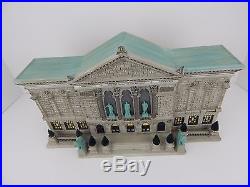 Dept 56 Christmas in the City The Art Institute of Chicago #59222 Good Condition
