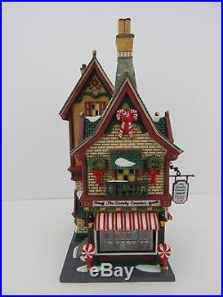 Dept 56 Christmas in the City The Candy Counter #59256 Good Condition