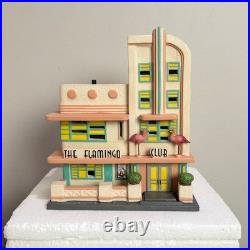 Dept 56 Christmas in the City The Flamingo Club 4022814 Art Deco Village House