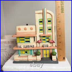 Dept 56 Christmas in the City The Flamingo Club 4022814 Art Deco Village House