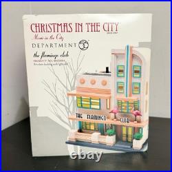 Dept 56 Christmas in the City The Flamingo Club 4022814 Art Deco Village House