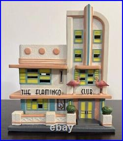 Dept 56 Christmas in the City, The Flamingo Club #4022814 Retired 2011 Rare