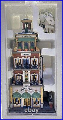 Dept 56 Christmas in the City The Paramount Hotel Complete In Box Working