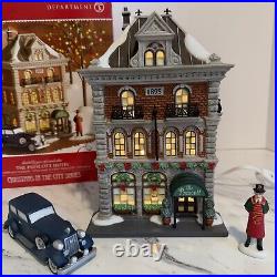 Dept 56 Christmas in the City The Prescott Hotel Set Of 3 #805536 Limited RARE