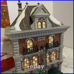 Dept 56 Christmas in the City The Prescott Hotel Set Of 3 #805536 Limited RARE