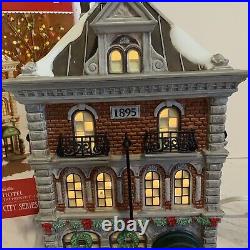 Dept 56 Christmas in the City The Prescott Hotel Set Of 3 #805536 Limited RARE