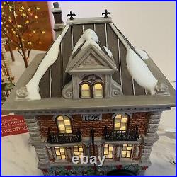 Dept 56 Christmas in the City The Prescott Hotel Set Of 3 #805536 Limited RARE