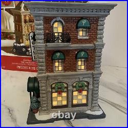 Dept 56 Christmas in the City The Prescott Hotel Set Of 3 #805536 Limited RARE