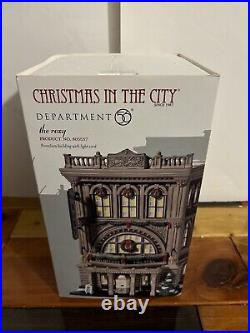 Dept 56 Christmas in the City The Roxy #805537 withBox Complete