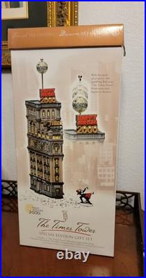 Dept 56 Christmas in the City The Times Tower 2000 New York Building Sp. Ed NIB